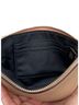 Coach 100% Leather Solid Orange Tan Makeup Bag One size - photo 5