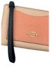 Coach 100% Leather Solid Orange Tan Makeup Bag One size - photo 3