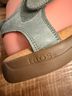 Taos 100% Leather Gray Sandals Size 6 - photo 5