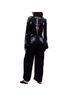 Free People 100% Rayon Floral Black Jumpsuit Size 6 - photo 2