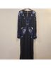 Free People 100% Rayon Floral Black Jumpsuit Size 6 - photo 5