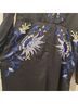 Free People 100% Rayon Floral Black Jumpsuit Size 6 - photo 7