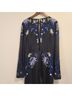 Free People 100% Rayon Floral Black Jumpsuit Size 6 - photo 11