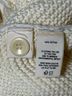 Alex Mill 100% Cotton Solid Ivory Cardigan Size L - photo 10