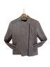 Halogen 100% Leather Brown Tan Gray Leather Jacket Size S - photo 1