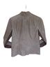 Halogen 100% Leather Brown Tan Gray Leather Jacket Size S - photo 2