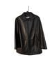 Liz Claiborne 100% Leather 50% Polyester 50% Acrylic Black Leather Jacket Size 1X - photo 1