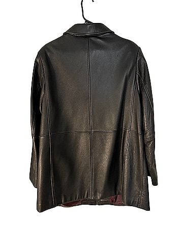 Liz Claiborne Leather Jacket (view 2)