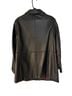 Liz Claiborne 100% Leather 50% Polyester 50% Acrylic Black Leather Jacket Size 1X - photo 2