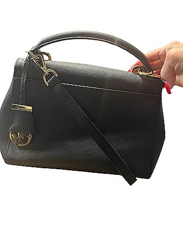 Michael Kors Leather Satchel (view 2)