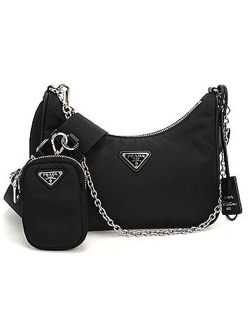 Prada PRADA Prada Shoulder Bag 1BH204 Re-Nylon Re-Edition 2005 Women's Black (view 1)