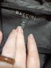 Baccini 100% Polyurethane 100% Polyester Black Faux Leather Jacket Size M - photo 3