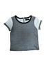 Diesel Gray Short Sleeve Blouse Size XXS - photo 1