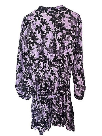 Simply Vera Vera Wang Shirt Dress Casual Dress (view 2)