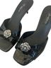 Brighton Camo Black Mule/Clog Size 8 1/2 - photo 2