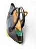 Bally 100% Leather Solid Black Multi Color Leather Tote One size - photo 8