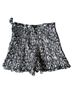 Club Monaco 100% Polyester 100% Polyester Floral Gray White Shorts Size 10 - photo 2