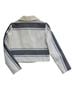 Club Monaco 52% Cotton 36% Polyester 12% Acrylic 100% Viscose Stripes Black White Jacket Size 4X - photo 2