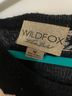 Wildfox Stars Black White Pullover Sweater Size M - photo 3