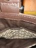 Coach 100% Canvas Print Brown Leather Wristlet One size - photo 9