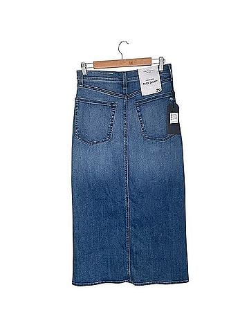 Rag & Bone Clare Denim Skirt (view 2)