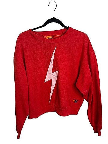Aviator Nation Lightning Bolt Pullover Sweater (view 1)
