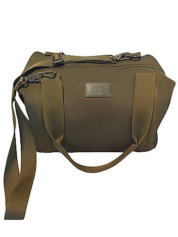 Dagne Dover Landon Neoprene Medium Carryall Leather Weekender (view 1)