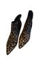 Zara Animal Print Brown Black Ankle Boots Size 9 - photo 1
