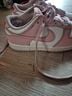 Nike Pink White Sneakers Size 4 - photo 3