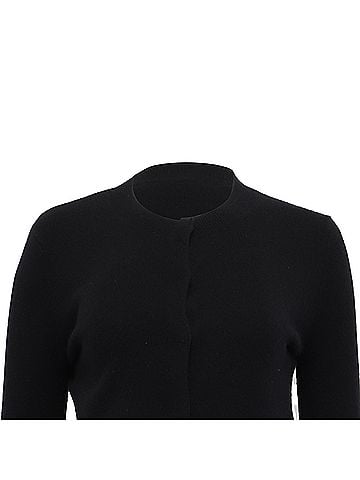 Balenciaga Balenciaga Knit Cardigan in Black Cashmere (view 2)