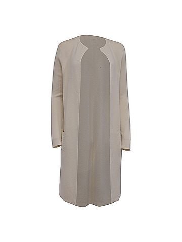 Ralph Lauren Ralph Lauren Open- Front Cardigan in Cream Cashmere (view 1)