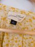 Universal Thread 100% Cotton Floral Yellow Long Sleeve Blouse Size 8 - photo 3