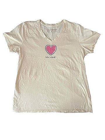 Life Is Good Graphic Short Sleeve T-Shirt (view 1)