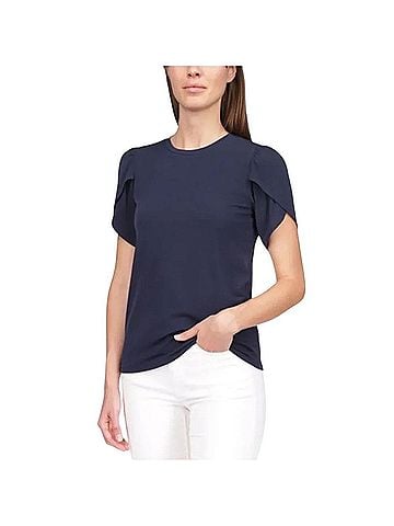 Michael Kors Short Sleeve Blouse (view 1)