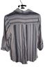 Stitch Fix 100% Rayon Stripes Multi Color Button-Down Shirt Size M - photo 2