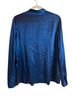 Theory Solid Blue Blouse Size M - photo 2