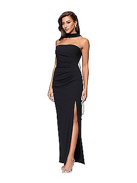 Xscape scuba Cocktail Dress (view 1)