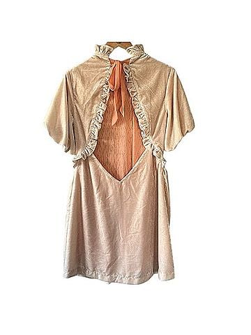 Free People Velvet Gum Drop Casual Dress (view 2)