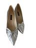Nine West Silver Heels Size 8 - photo 1