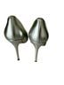 Nine West Silver Heels Size 8 - photo 2