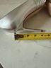 Nine West Silver Heels Size 8 - photo 6