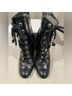 Kurt Geiger 100% Leather Solid Black Ankle Boots Size 8 1/2 - photo 4