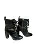 Kurt Geiger 100% Leather Solid Black Ankle Boots Size 8 1/2 - photo 1