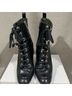 Kurt Geiger 100% Leather Solid Black Ankle Boots Size 8 1/2 - photo 12