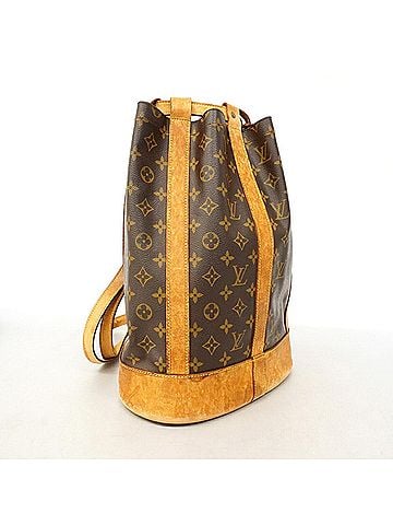 Louis Vuitton Louis Vuitton Monogram Randonee PM Shoulder Bag M42243 Brown Women's (view 2)