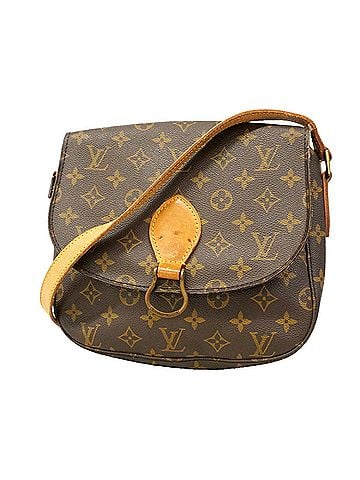 Louis Vuitton Louis Vuitton Monogram Saint Cloud GM Shoulder Bag M51242 Brown Women's (view 1)