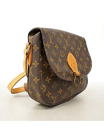 Louis Vuitton Louis Vuitton Monogram Saint Cloud GM Shoulder Bag M51242 Brown Women's (view 2)