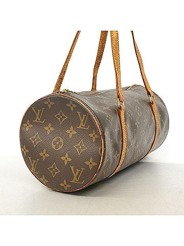 Louis Vuitton Louis Vuitton Monogram Papillon 30 Handbag M51385 Brown Women's (view 2)