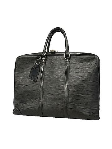 Louis Vuitton Louis Vuitton Epi Leather Portedocuments Voyage Bag M54472 Noir Men's (view 1)