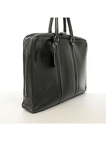 Louis Vuitton Louis Vuitton Epi Leather Portedocuments Voyage Bag M54472 Noir Men's (view 2)